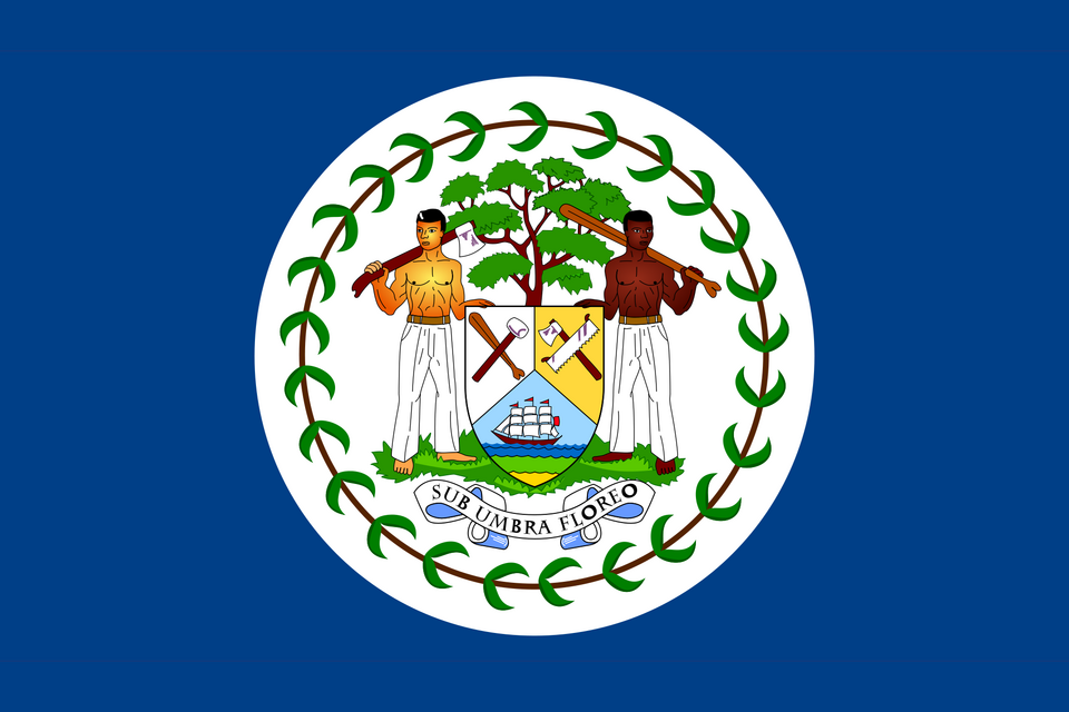 Файл:Flag of Belize (1950-1981).png