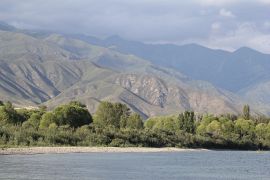 Spiaggia selvaggia nel nord-est