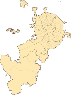 Map of Moscow