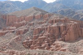 Canyons de Kok-Moynok dans la gorge de Boom