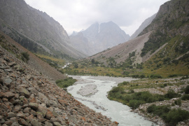 Gola Principale - vista profonda della gola da nord a sud