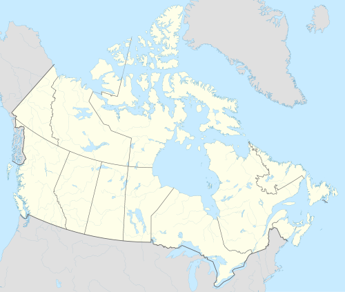 Localisation sur la carte CanadaCanada