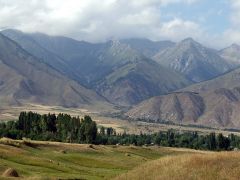 Montagne nella parte nord-orientale