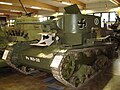 Трофейный однобашенный Т-26 со сварными корпусом