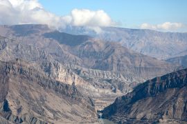 Mountains around the Gunib plateau