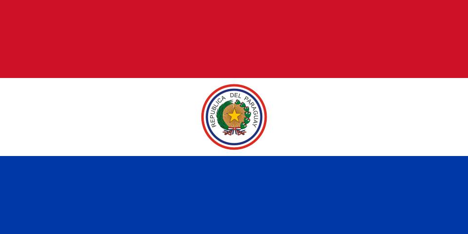 Файл:Flag of Paraguay 1954.png