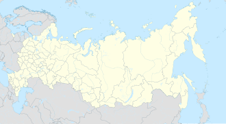 Localisation sur la carte RussieRussie